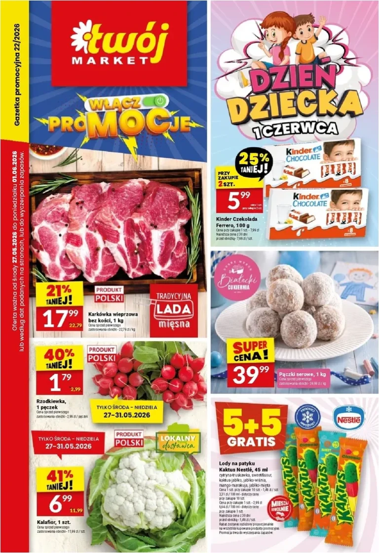 Twoj Market gazetka od 27.05.2026 - strona 1