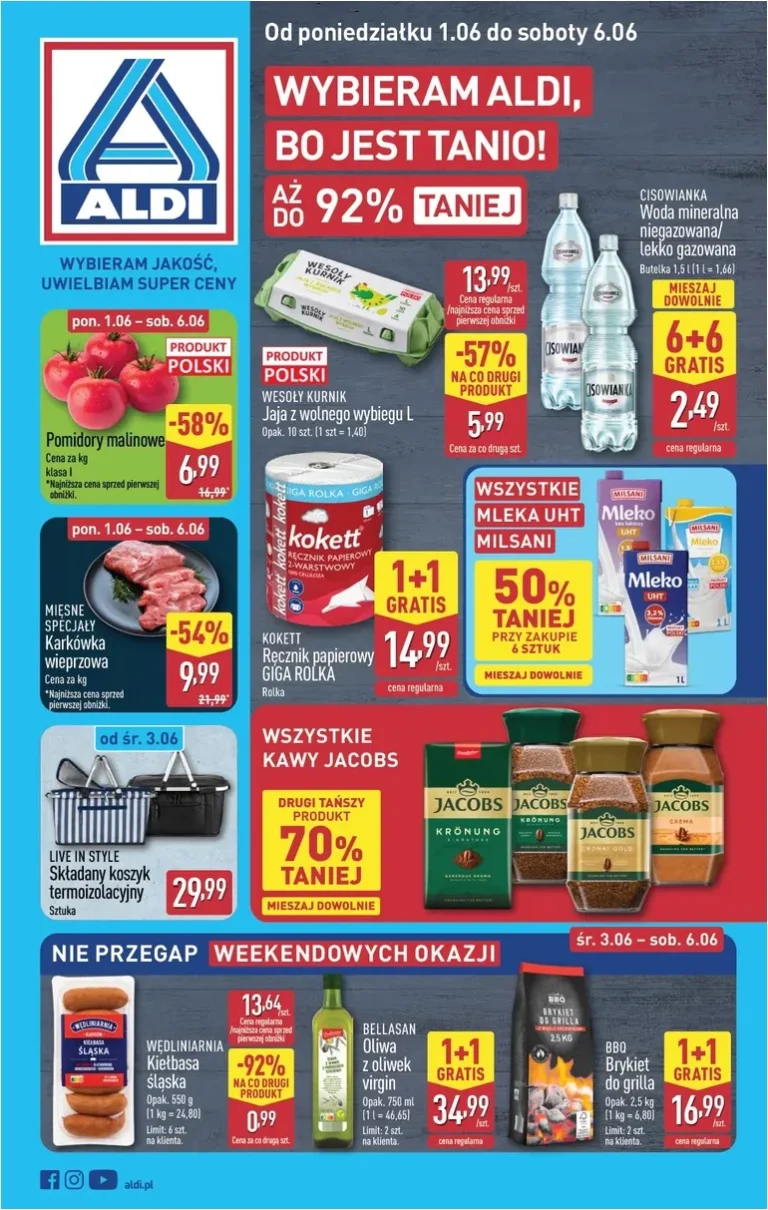ALDI gazetka od 01.06.2026 - strona 1