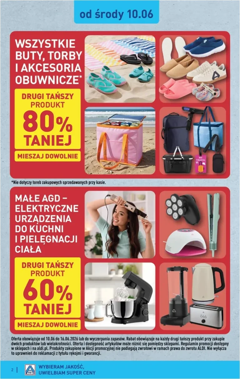 Najnowsza gazetka ALDI – Artykuły przemysłowe i tekstylia ważna od 10.06.2026 ⭐ - strona 2