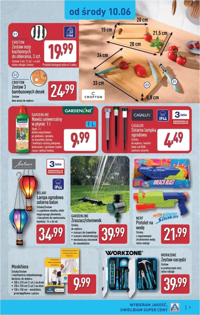 Najnowsza gazetka ALDI – Artykuły przemysłowe i tekstylia ważna od 10.06.2026 ⭐ - strona 5