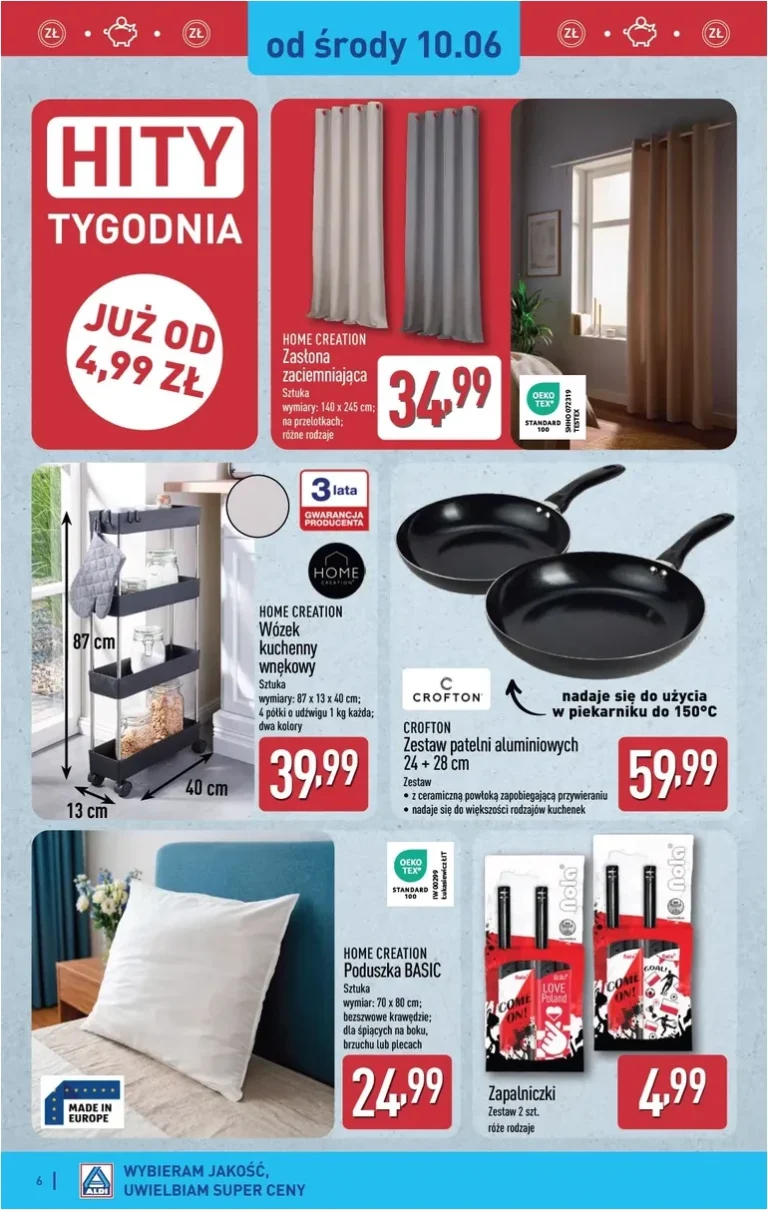 Najnowsza gazetka ALDI – Artykuły przemysłowe i tekstylia ważna od 10.06.2026 ⭐ - strona 6