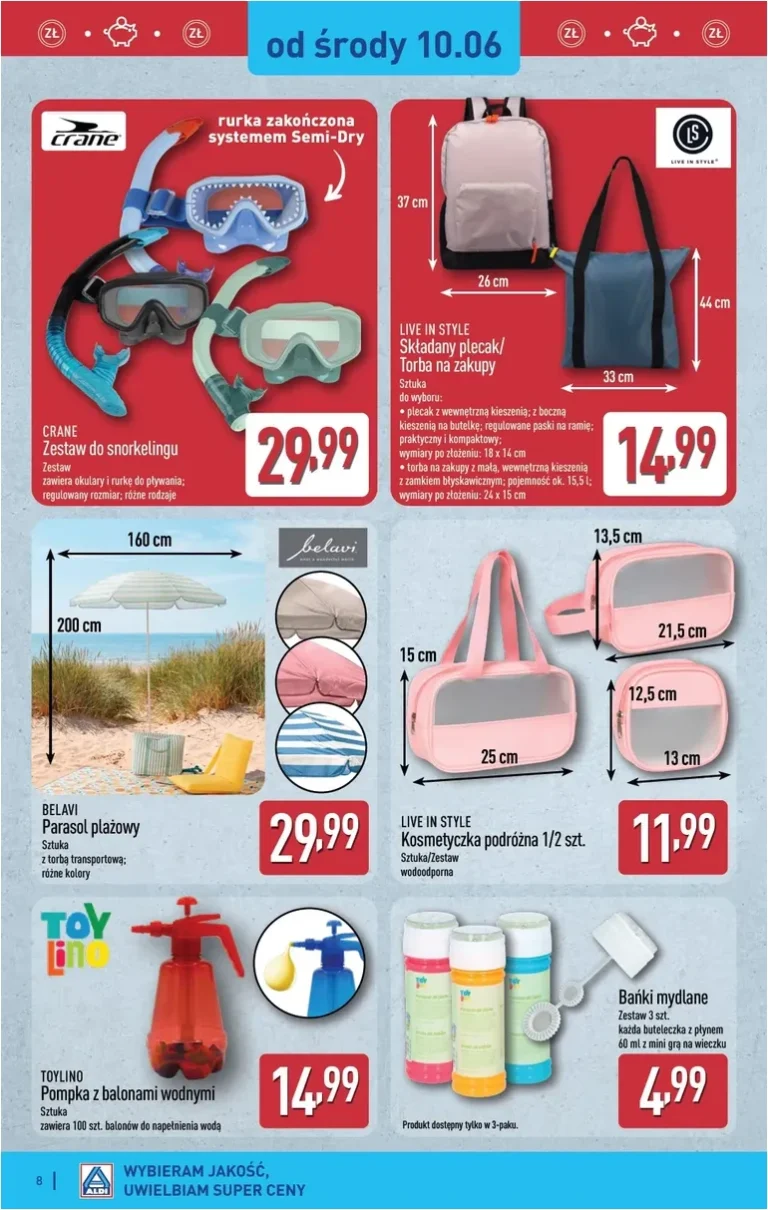 Najnowsza gazetka ALDI – Artykuły przemysłowe i tekstylia ważna od 10.06.2026 ⭐ - strona 8