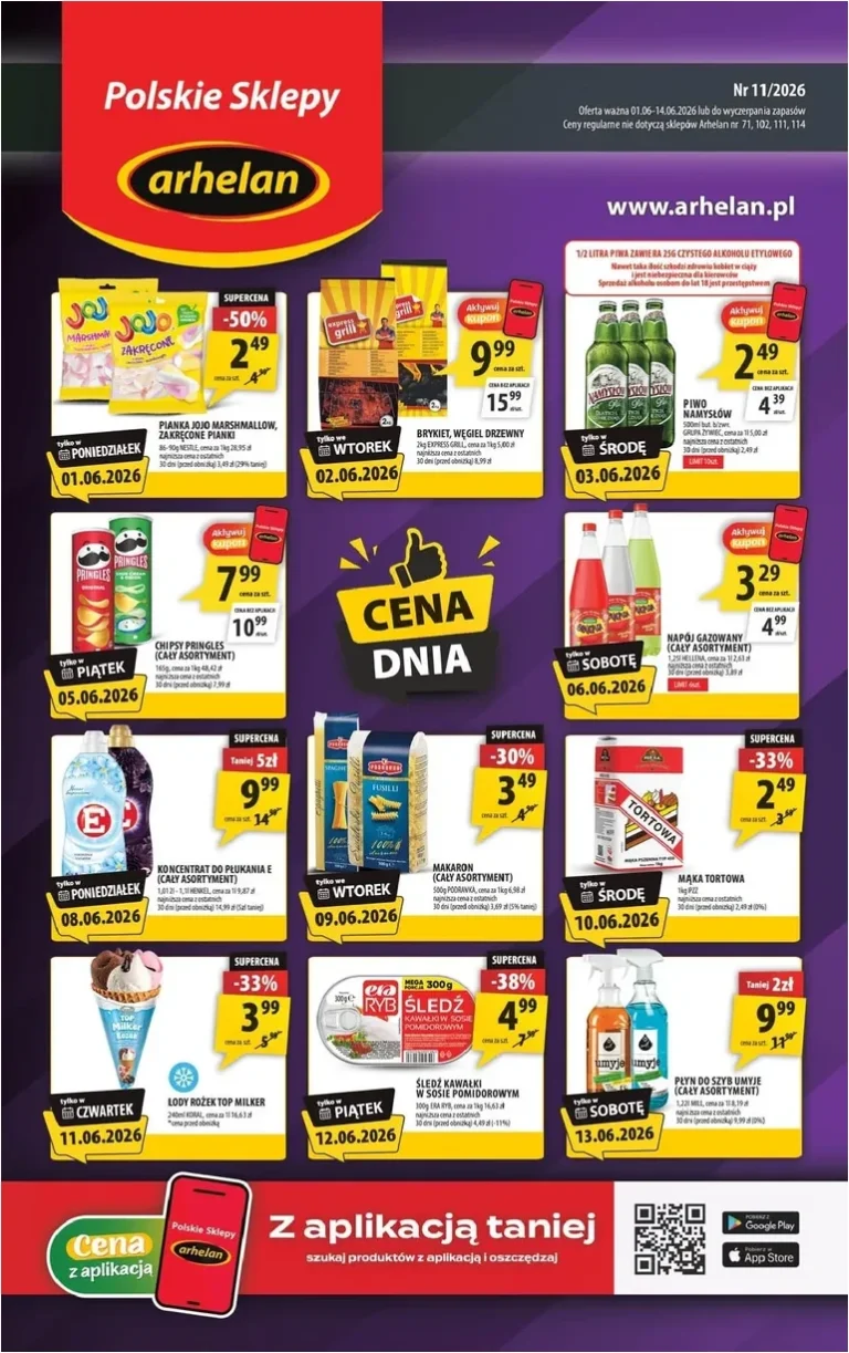 Arhelan gazetka od 01.06.2026 - strona 1