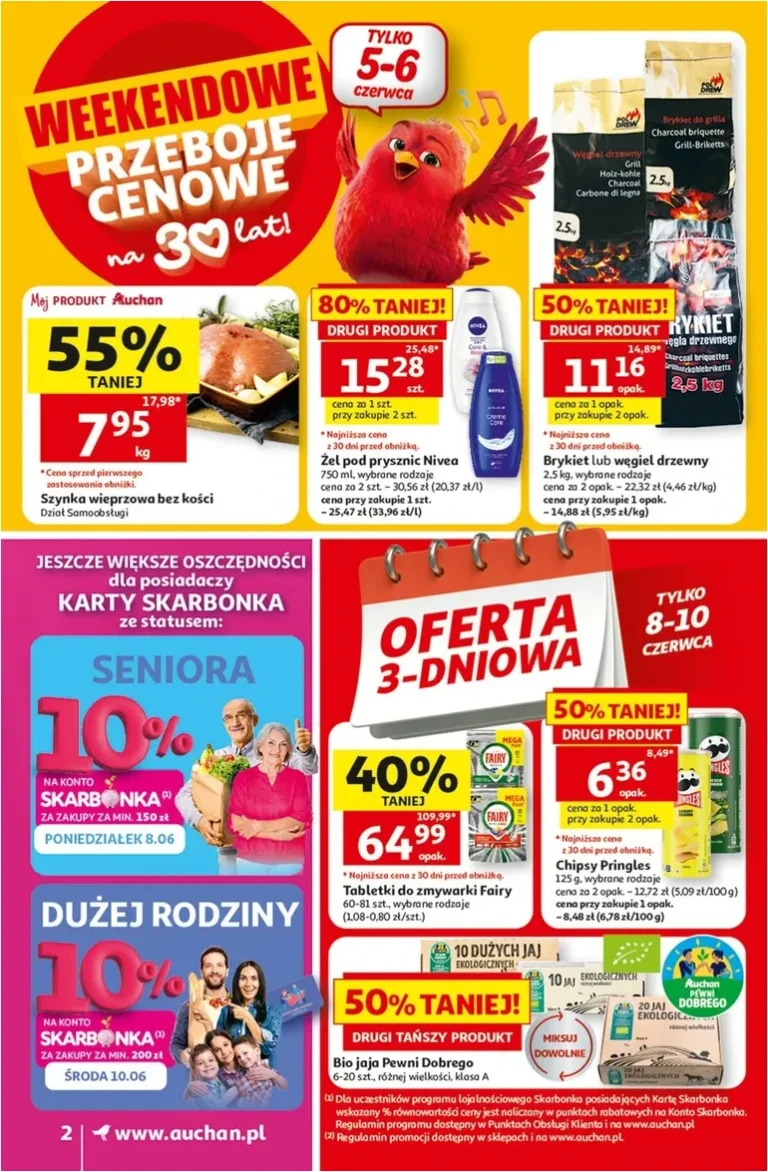 Najnowsza gazetka Supermarket Auchan ważna od 05.06.2026 ⭐ - strona 2