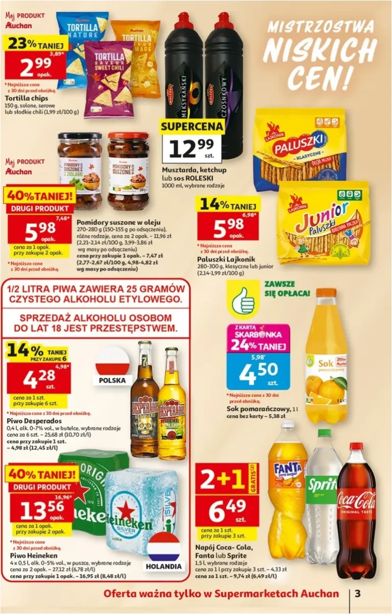 Najnowsza gazetka Supermarket Auchan ważna od 05.06.2026 ⭐ - strona 3