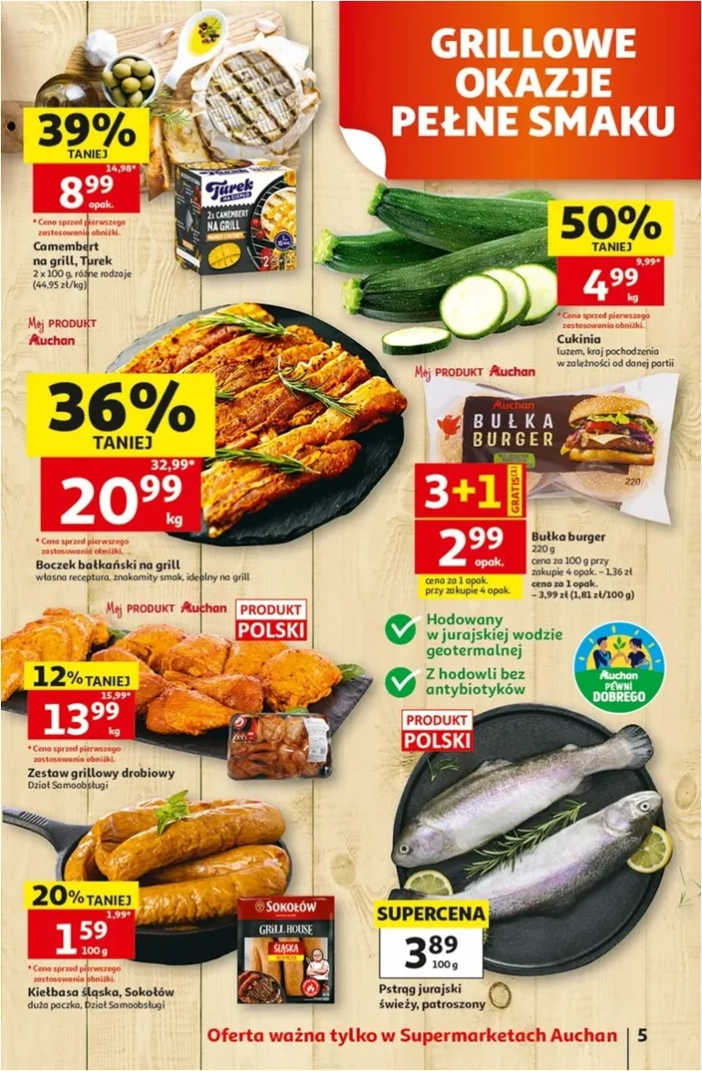 Najnowsza gazetka Supermarket Auchan ważna od 05.06.2026 ⭐ - strona 5