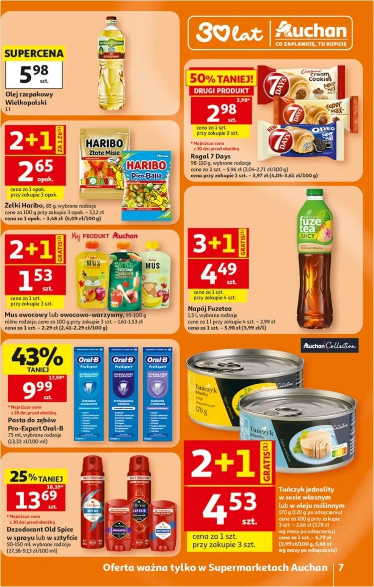 Najnowsza gazetka Supermarket Auchan ważna od 05.06.2026 ⭐ - strona 7