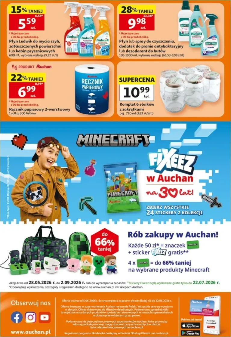 Najnowsza gazetka Supermarket Auchan ważna od 05.06.2026 ⭐ - strona 8