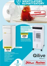 Najnowsza gazetka Hipermarket Auchan – Wentylatory ważna od 05.06.2026 ⭐