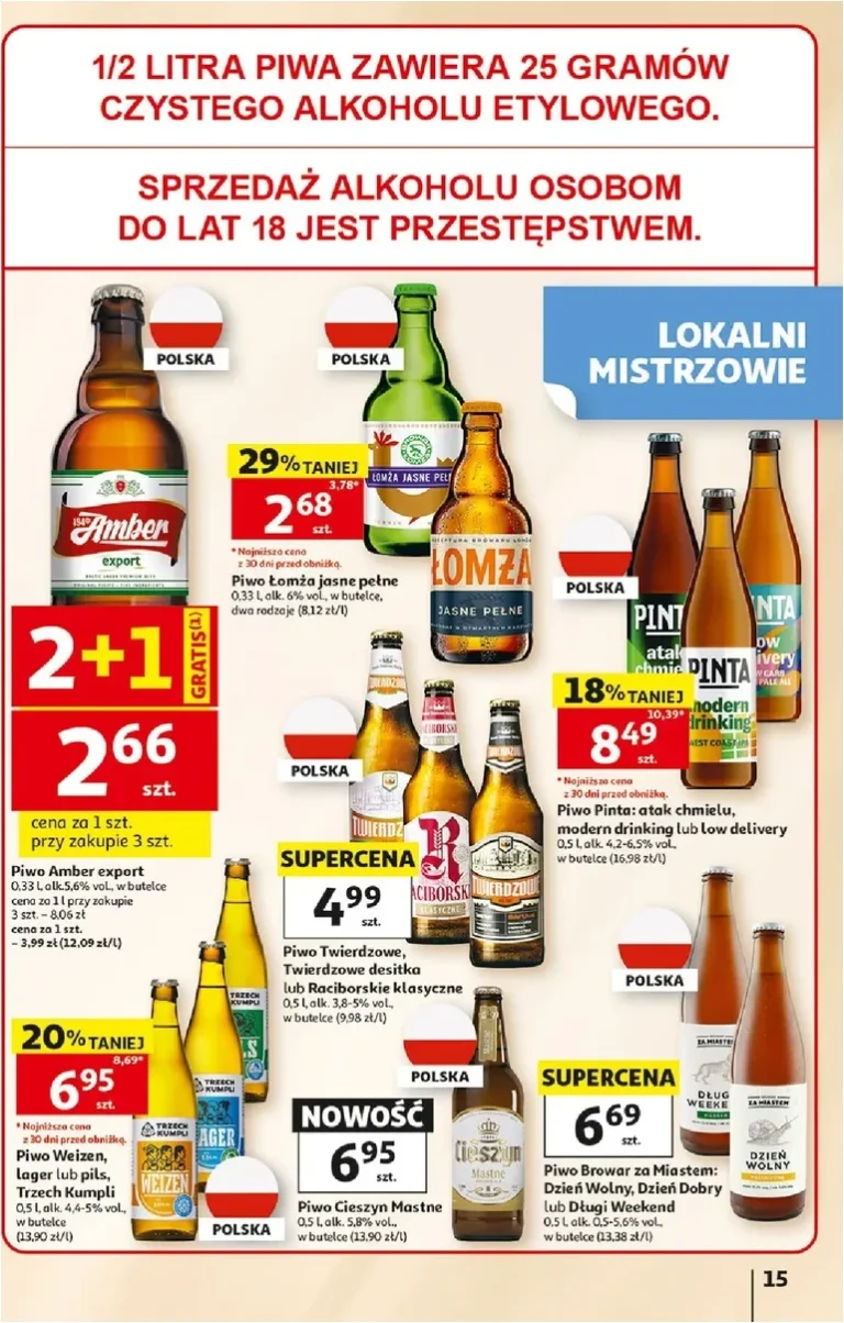 Najnowsza gazetka Hipermarkett Auchan ważna od 05.06.2026 ⭐ - strona 15