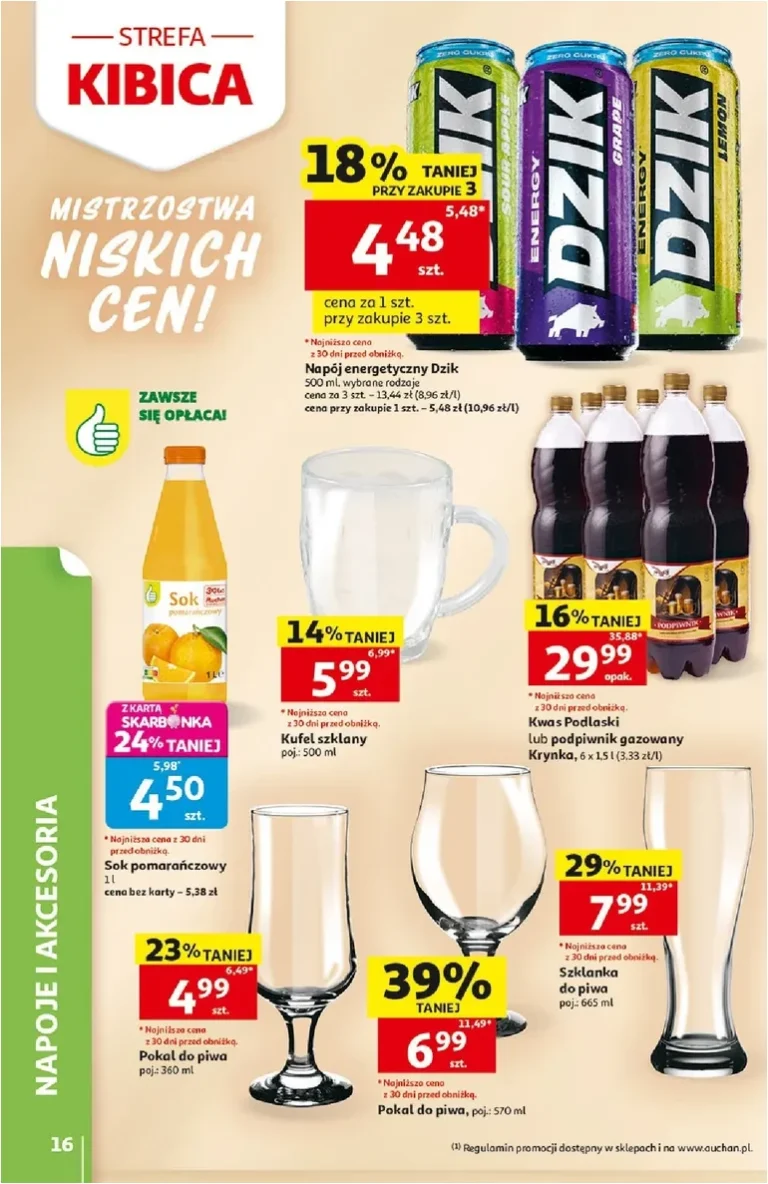 Najnowsza gazetka Hipermarkett Auchan ważna od 05.06.2026 ⭐ - strona 16