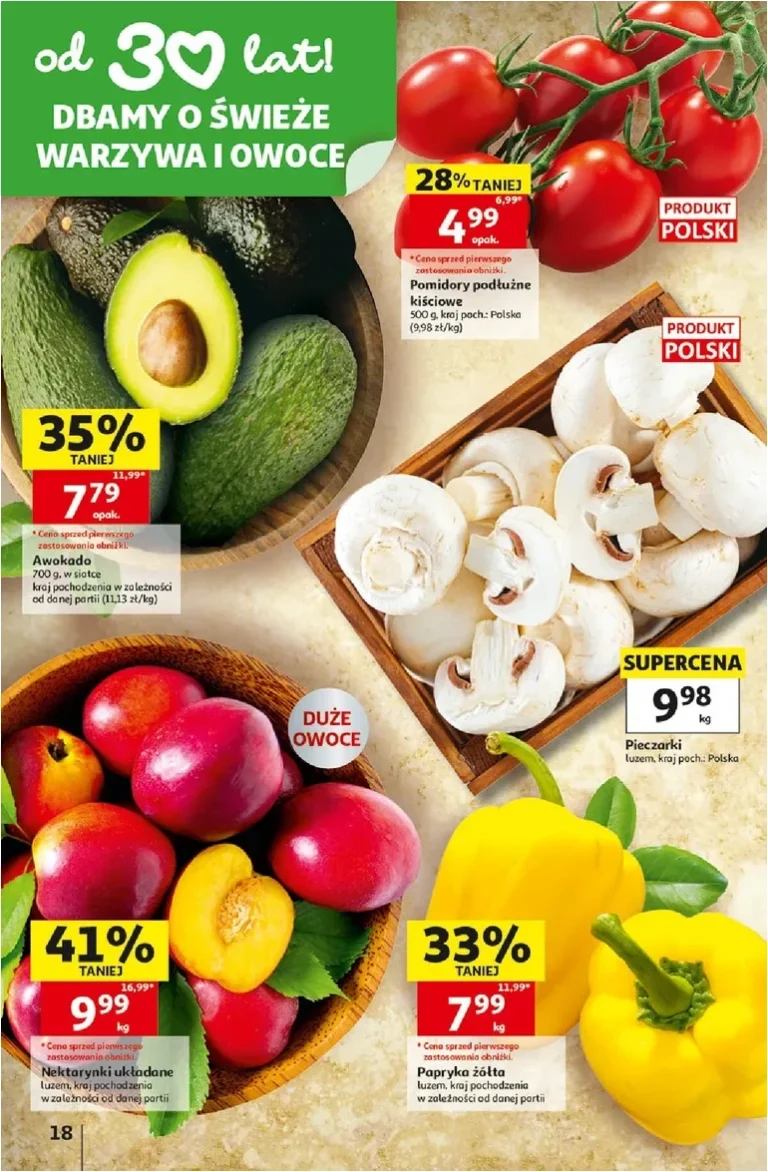 Najnowsza gazetka Hipermarkett Auchan ważna od 05.06.2026 ⭐ - strona 18