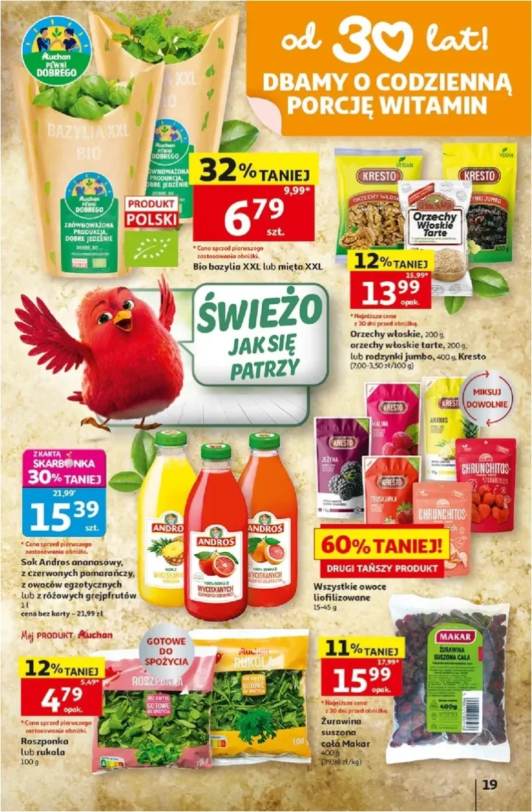 Najnowsza gazetka Hipermarkett Auchan ważna od 05.06.2026 ⭐ - strona 19
