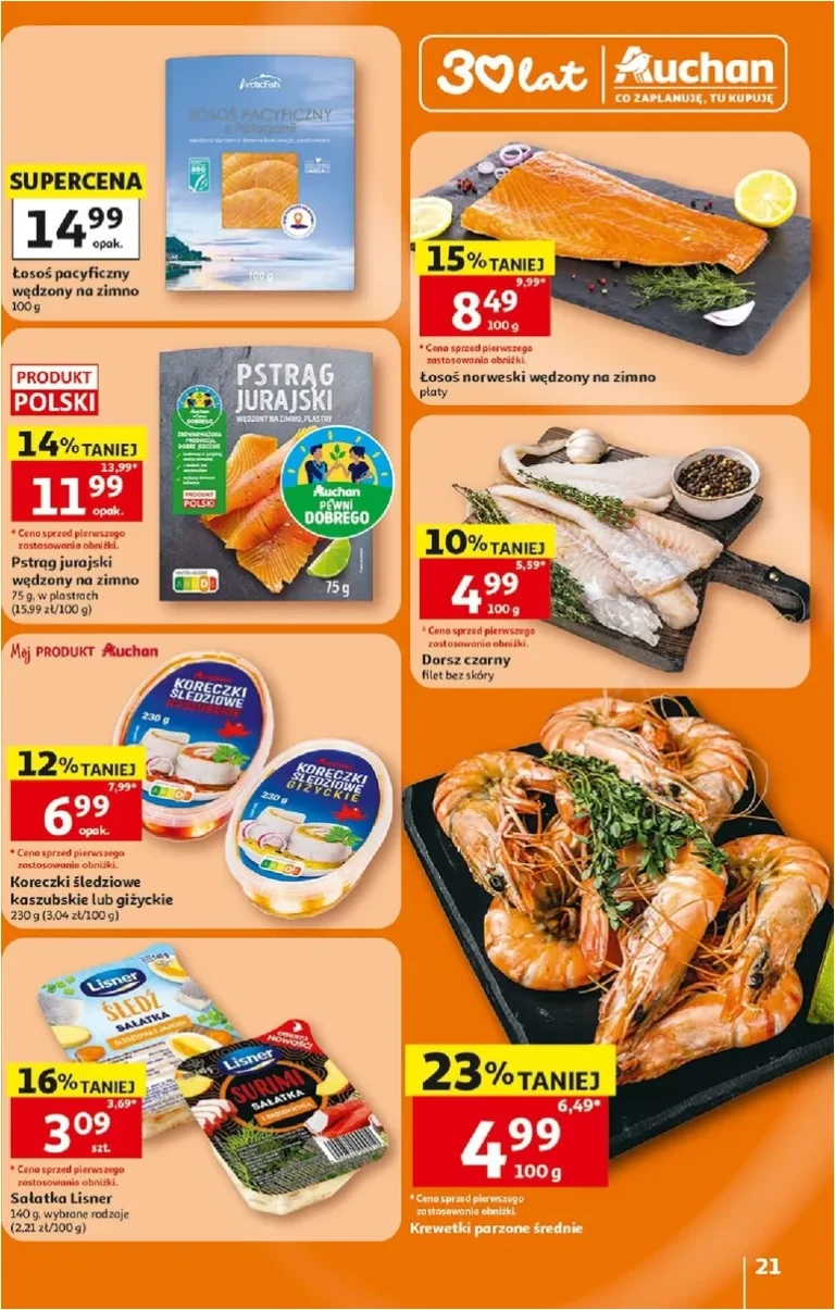 Najnowsza gazetka Hipermarkett Auchan ważna od 05.06.2026 ⭐ - strona 21