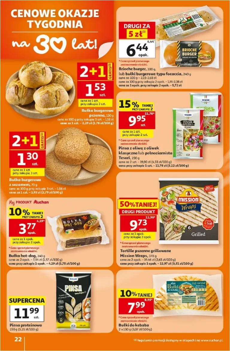 Najnowsza gazetka Hipermarkett Auchan ważna od 05.06.2026 ⭐ - strona 22