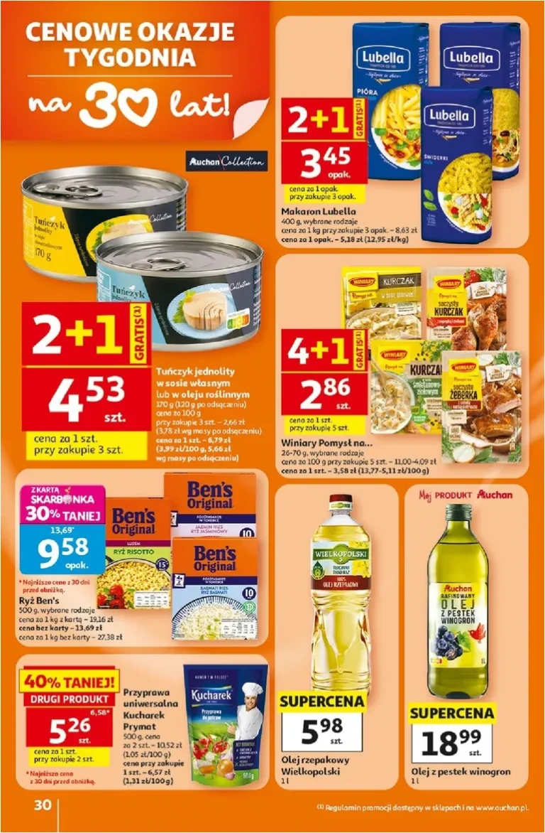Najnowsza gazetka Hipermarkett Auchan ważna od 05.06.2026 ⭐ - strona 30