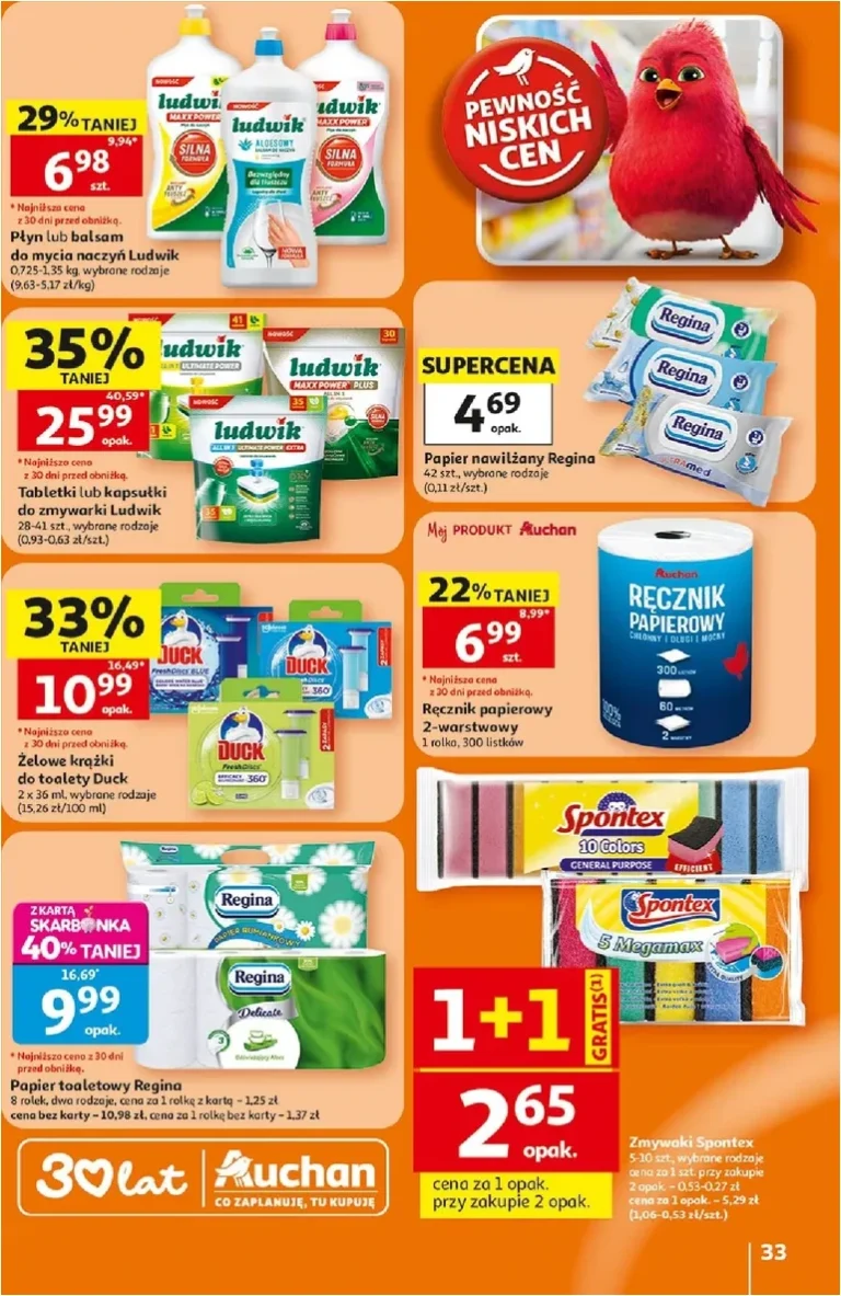 Najnowsza gazetka Hipermarkett Auchan ważna od 05.06.2026 ⭐ - strona 33
