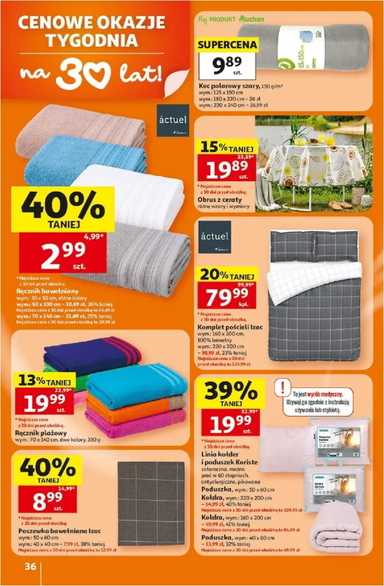 Najnowsza gazetka Hipermarkett Auchan ważna od 05.06.2026 ⭐ - strona 36