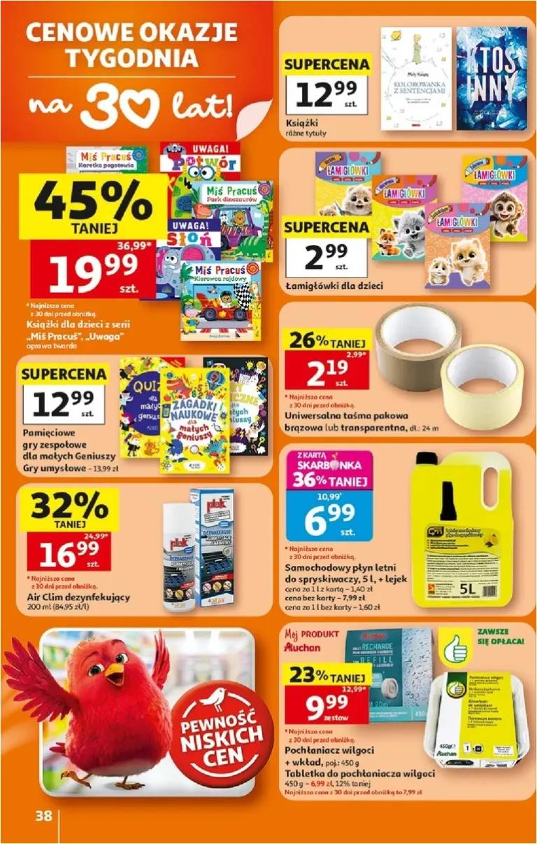 Najnowsza gazetka Hipermarkett Auchan ważna od 05.06.2026 ⭐ - strona 38