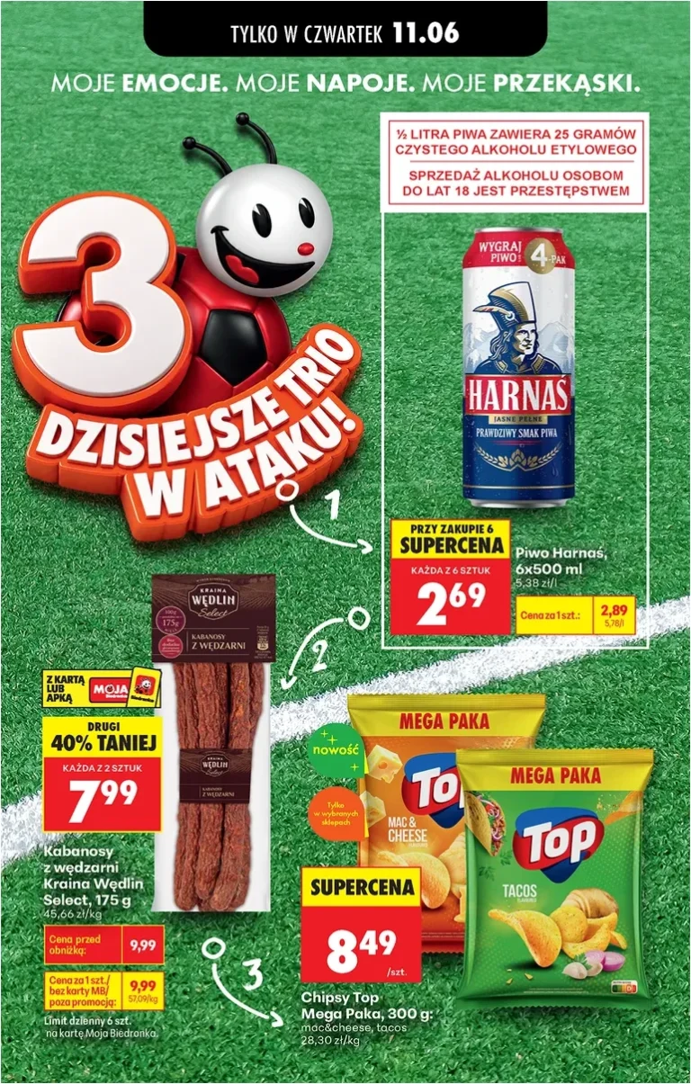 Biedronka – Ceny w grze gazetka od 11.06.2026 - strona 3