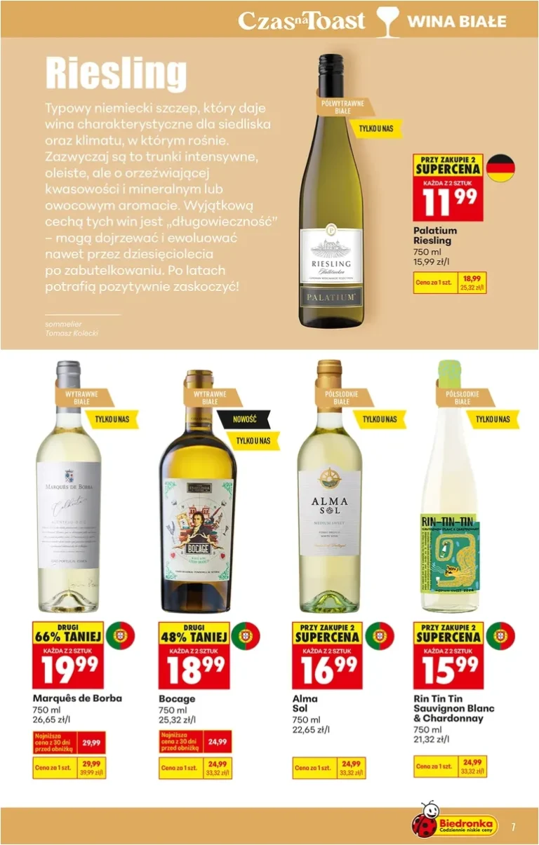 Biedronka – Alkohol gazetka od 01.06.2026 - strona 7