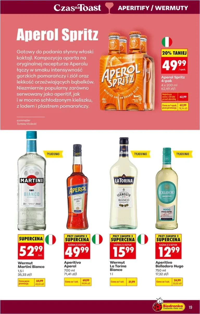 Biedronka – Alkohol gazetka od 01.06.2026 - strona 19