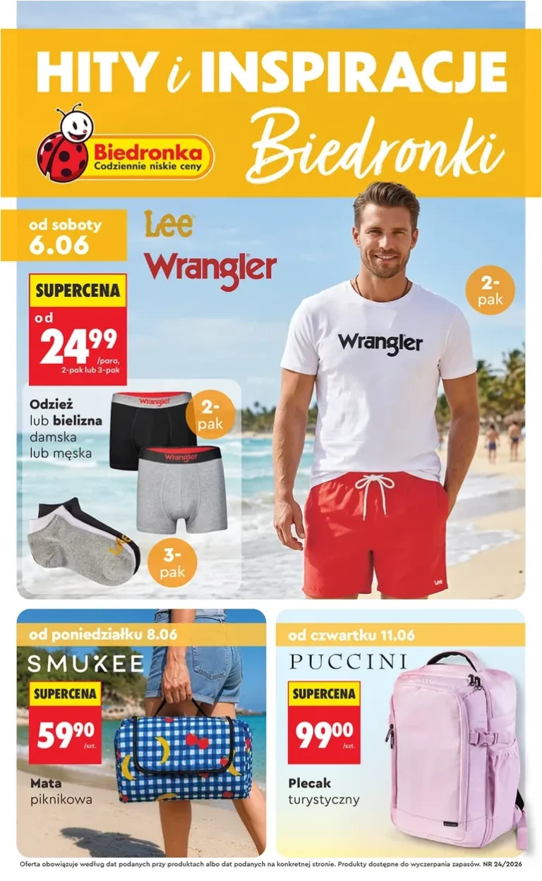 Biedronka – Hity i inspiracje gazetka od 06.06.2026 - strona 1