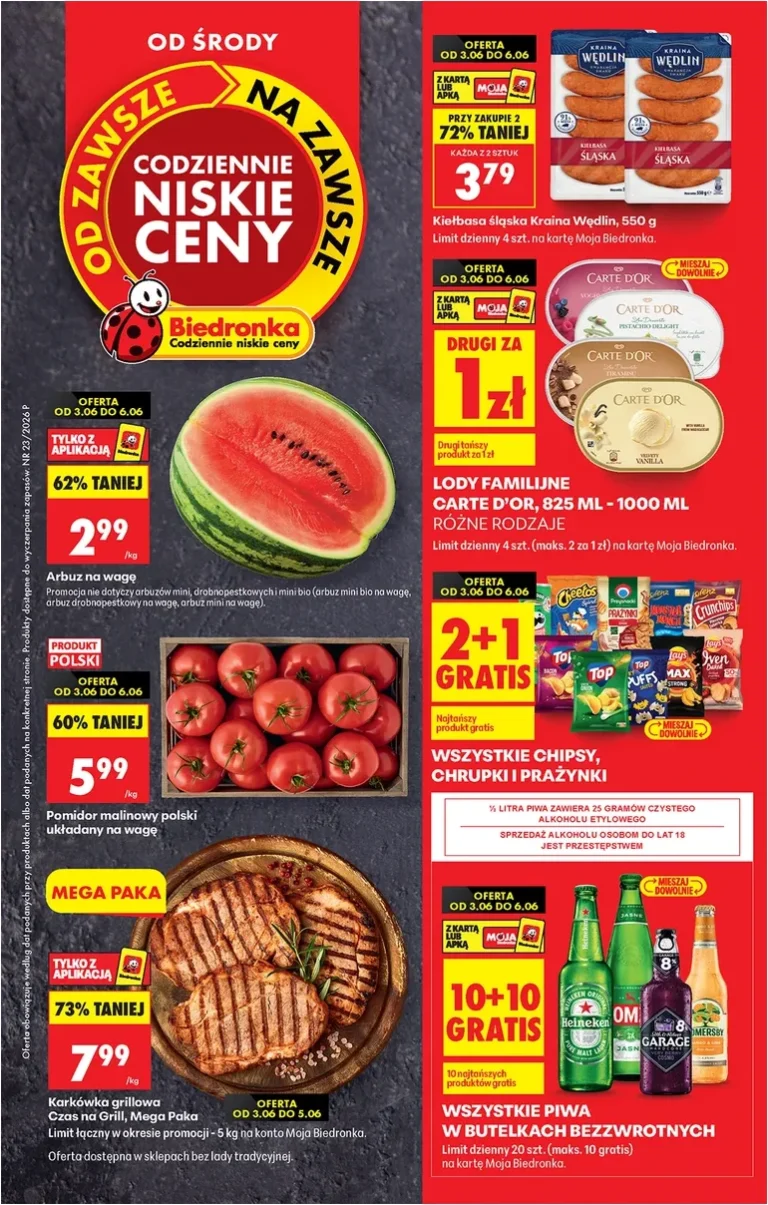 Biedronka gazetka od 03.06.2026 - strona 1