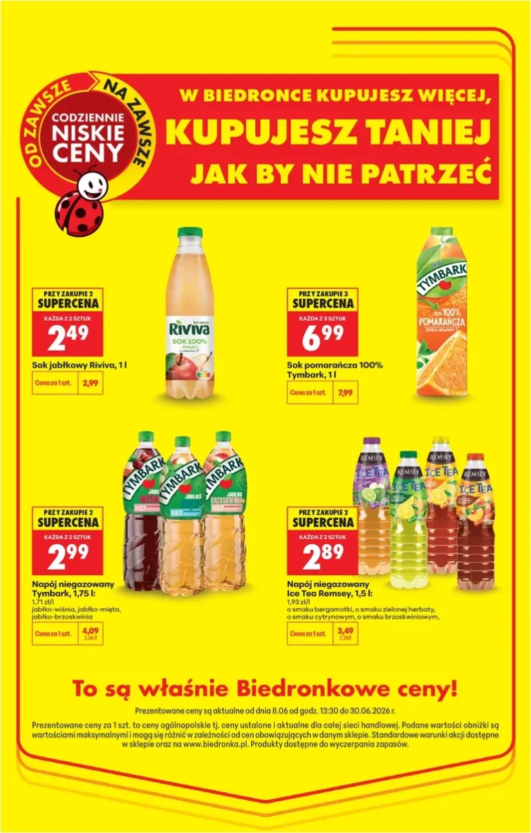Biedronka – Kupujesz taniej gazetka od 10.06.2026 - strona 1