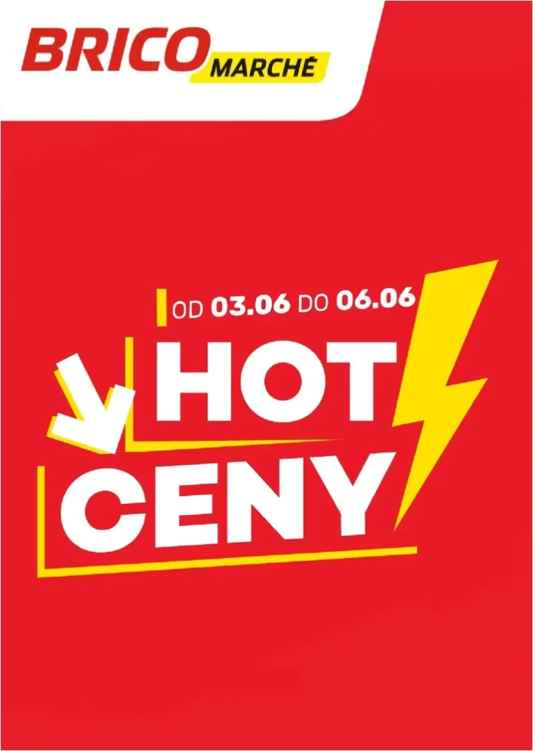 Najnowsza gazetka Bricomarché – Hot ceny ważna od 03.06.2026 ⭐ - strona 1