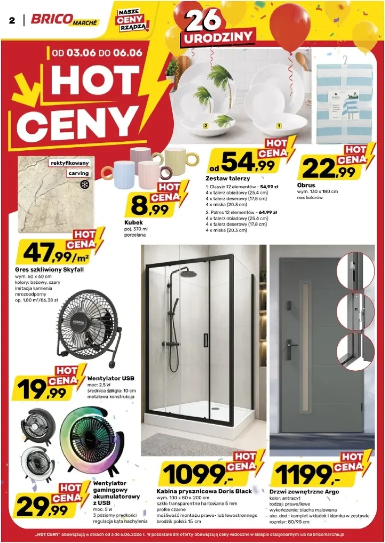 Najnowsza gazetka Bricomarché – Hot ceny ważna od 03.06.2026 ⭐ - strona 2