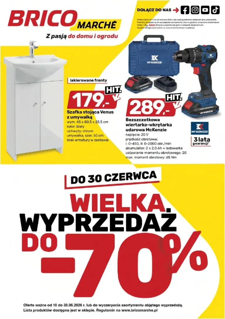 Najnowsza gazetka Bricomarché ważna od 17.06.2026 ⭐ - strona 1