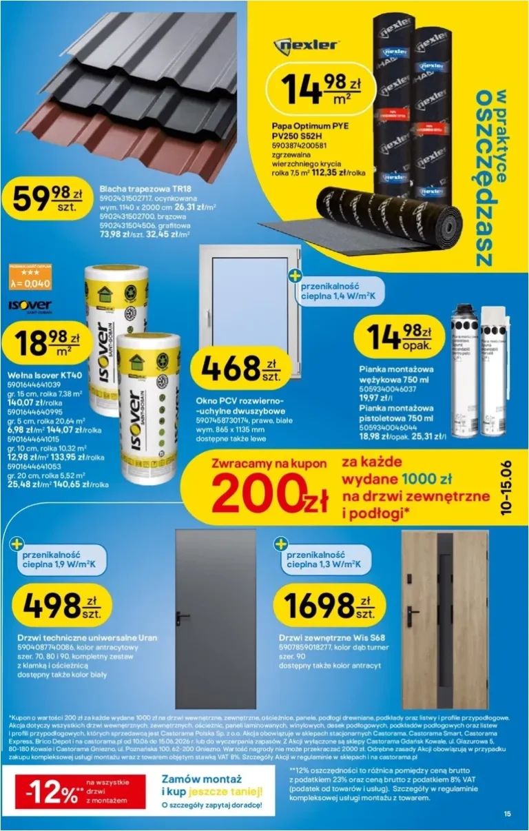 Castorama gazetka od 10.06.2026 - strona 15
