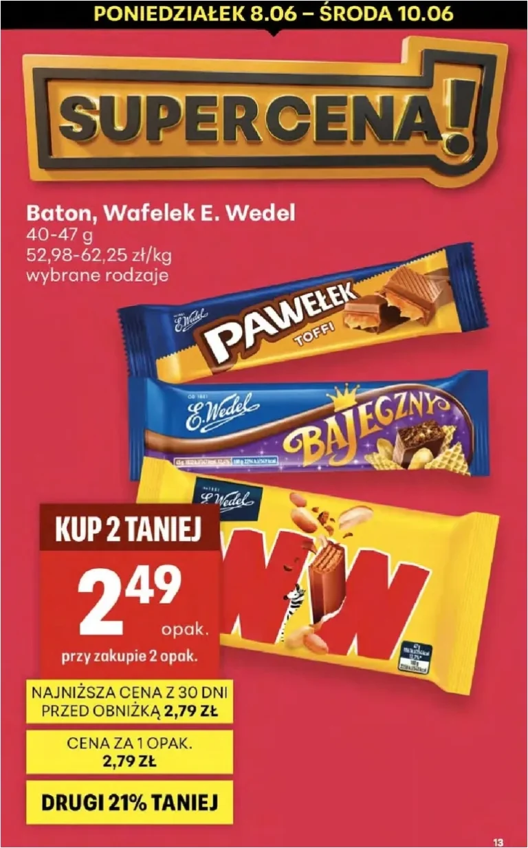 Najnowsza gazetka Delikatesy Centrum ważna od 03.06.2026 ⭐ - strona 13