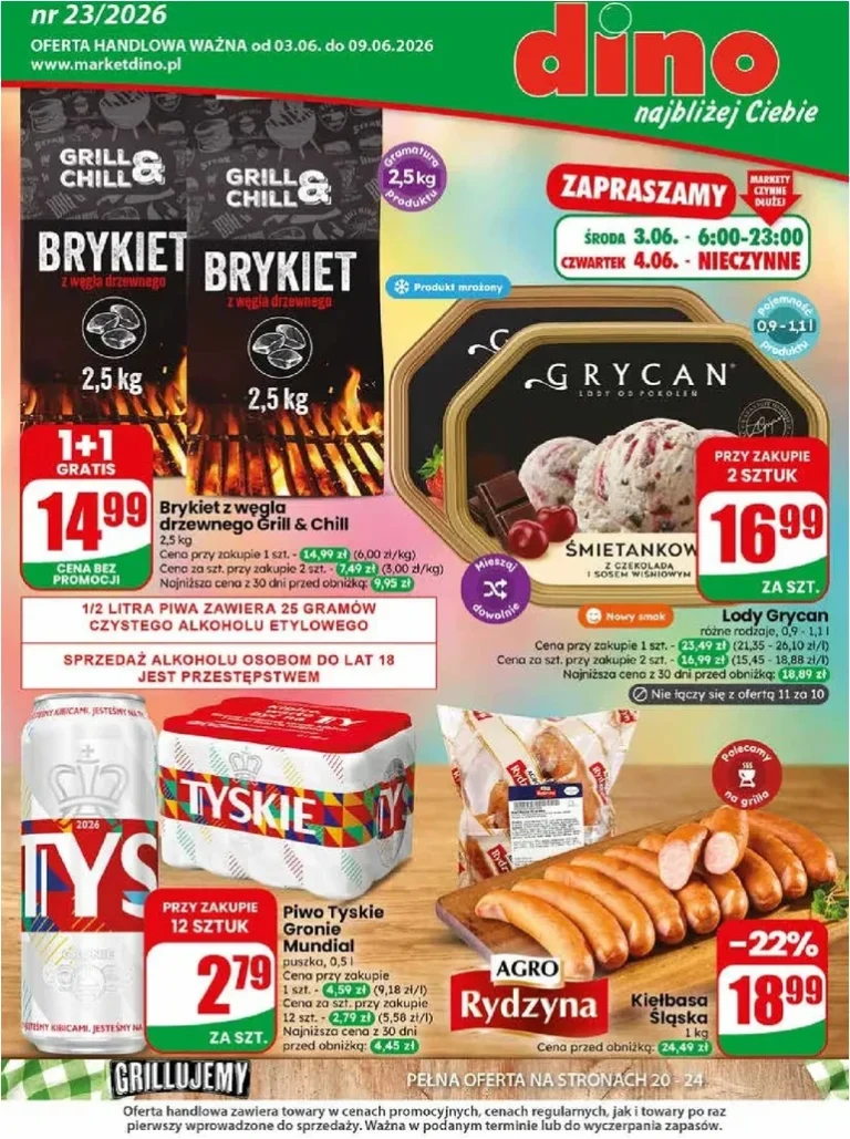 Dino gazetka od 03.06.2026 - strona 1