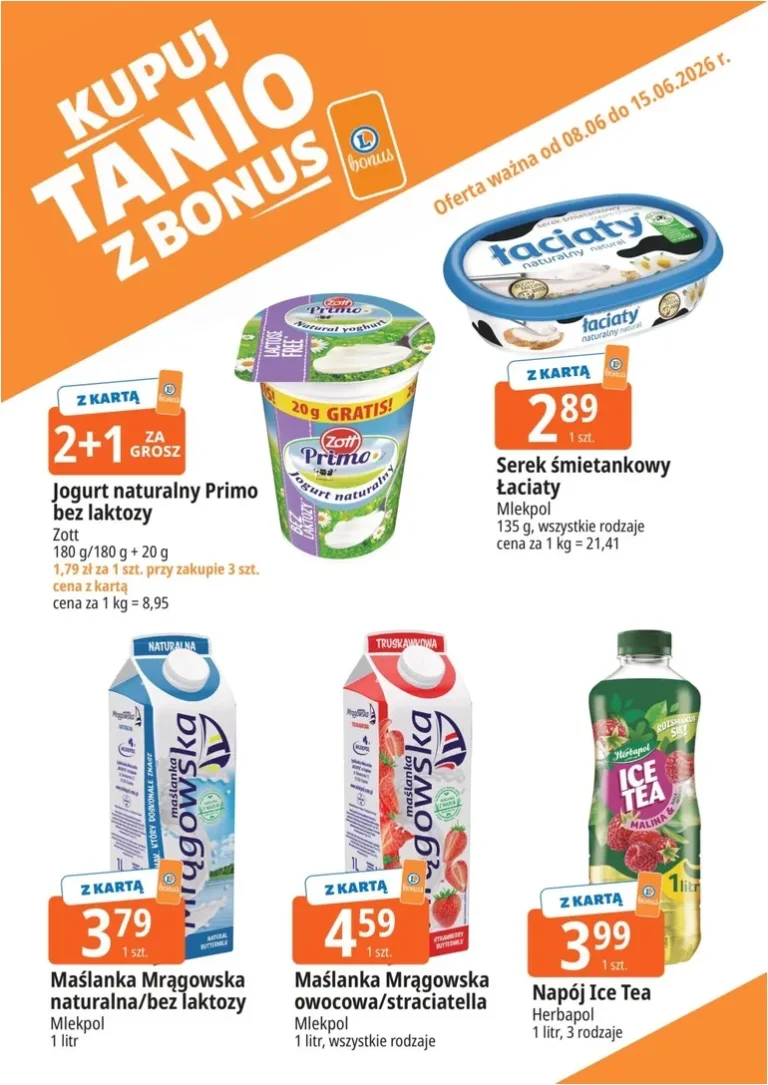 Najnowsza gazetka E.Leclerc – Kupuj tanio z bonus ważna od 08.06.2026 ⭐ - strona 3