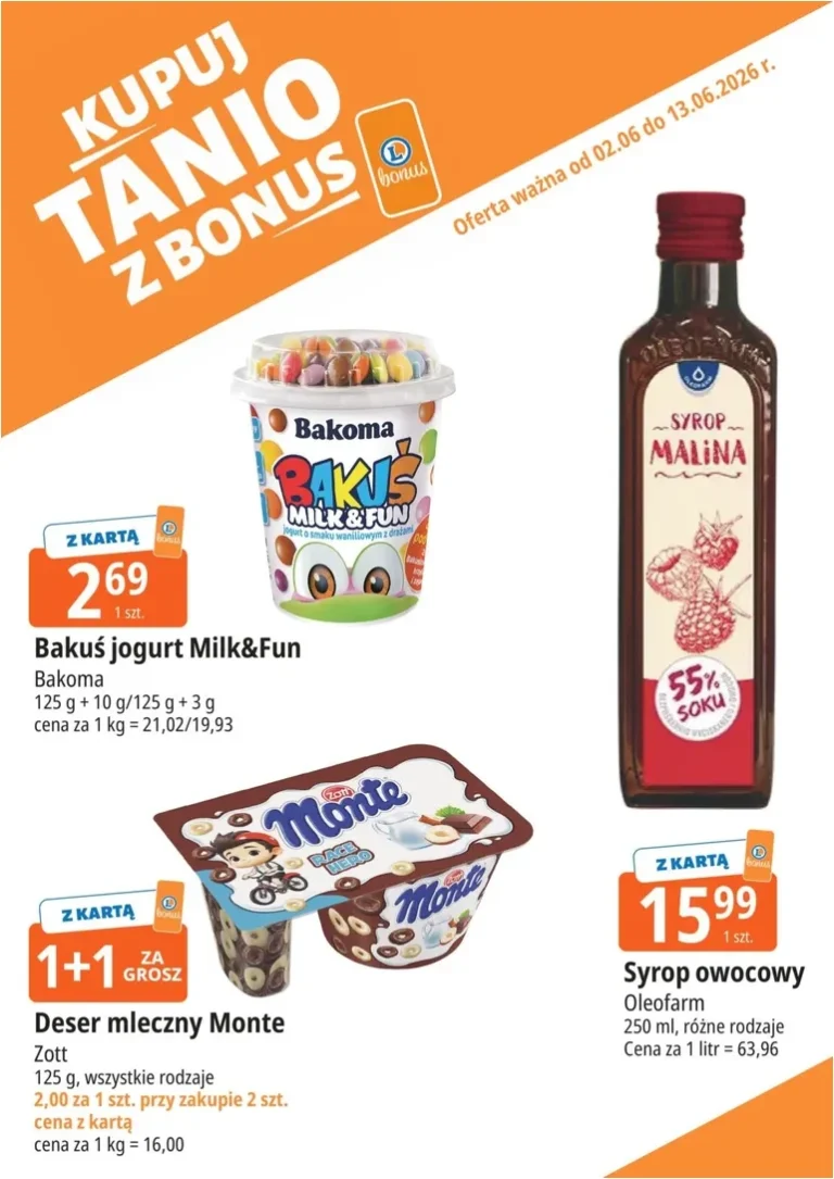 E.Leclerc – Kupuj tanio z bonus gazetka od 02.06.2026 - strona 3