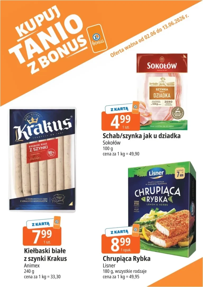E.Leclerc – Kupuj tanio z bonus gazetka od 02.06.2026 - strona 6