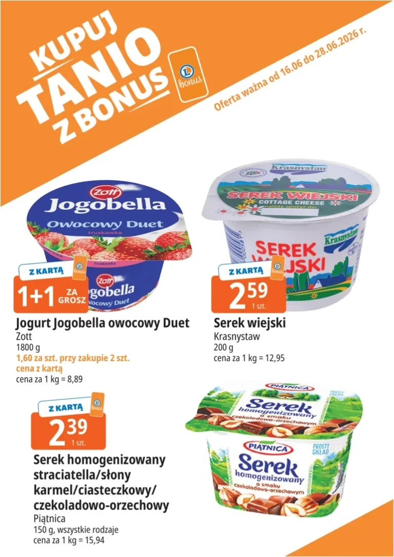 E.Leclerc – Kupuj tanio z bonus gazetka od 16.06.2026 - strona 2