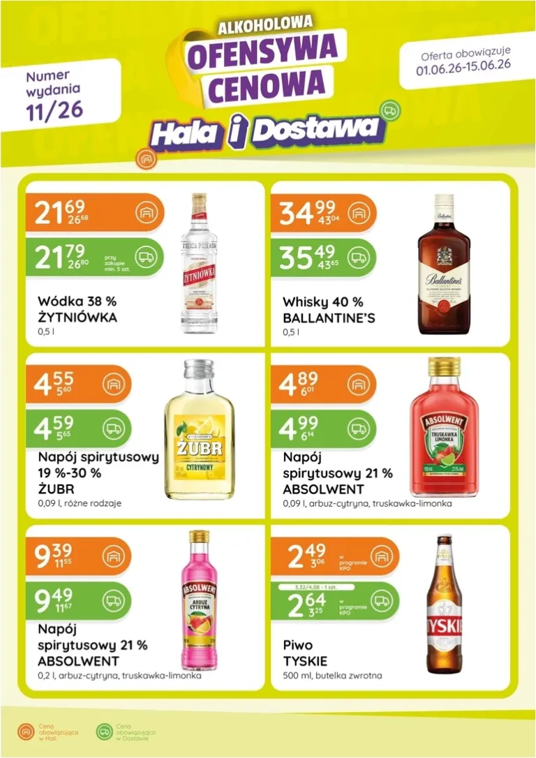 Eurocash – Ofensywa Alkoholowa gazetka od 01.06.2026 - strona 1