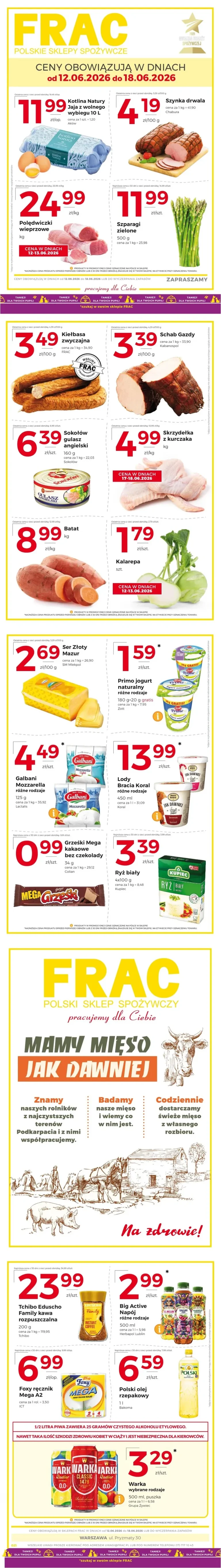 Frac – WARSZAWA-PRYZMATY gazetka od 12.06.2026 - strona 1