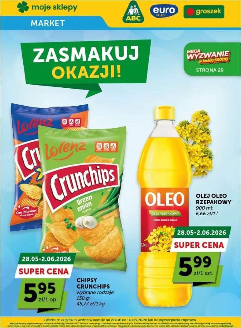 Groszek – Gazetka Market gazetka od 28.05.2026 - strona 1