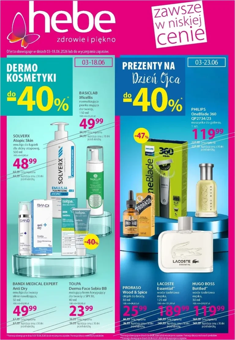 Hebe gazetka od 03.06.2026 - strona 1