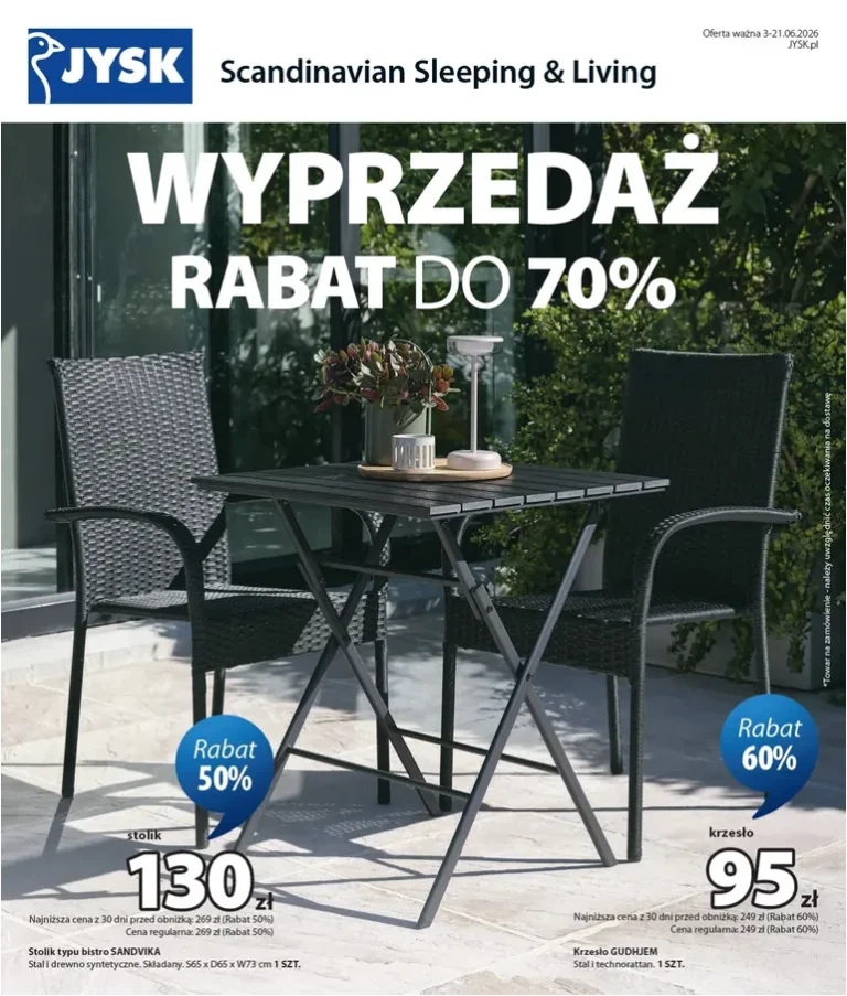 JYSK gazetka od 03.06.2026 - strona 1