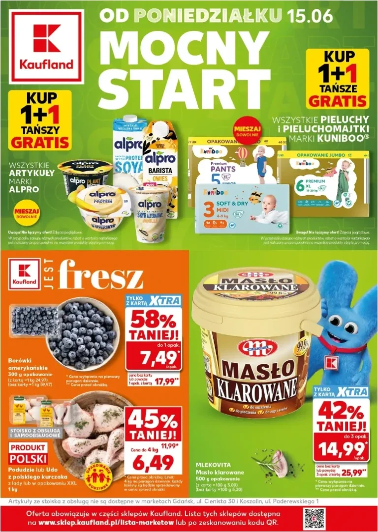Najnowsza gazetka Kaufland Mocny Start – valid until 17.06 ważna od 15.06.2026 ⭐ - strona 1