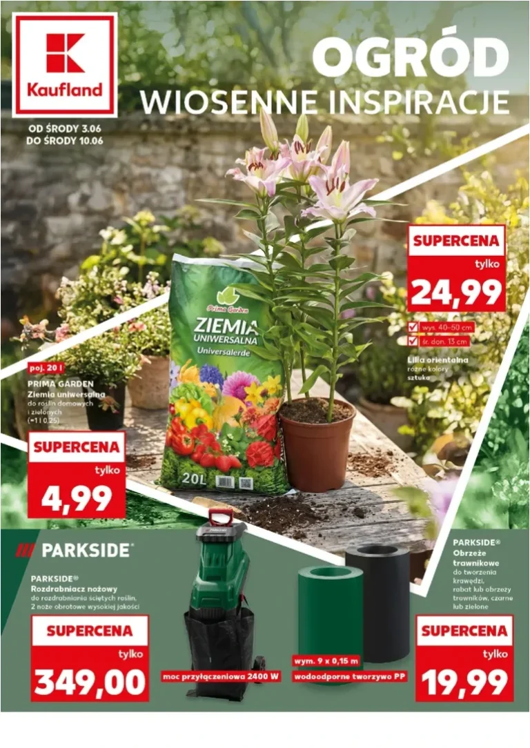 Kaufland – Katalog Ogród gazetka od 03.06.2026 - strona 1