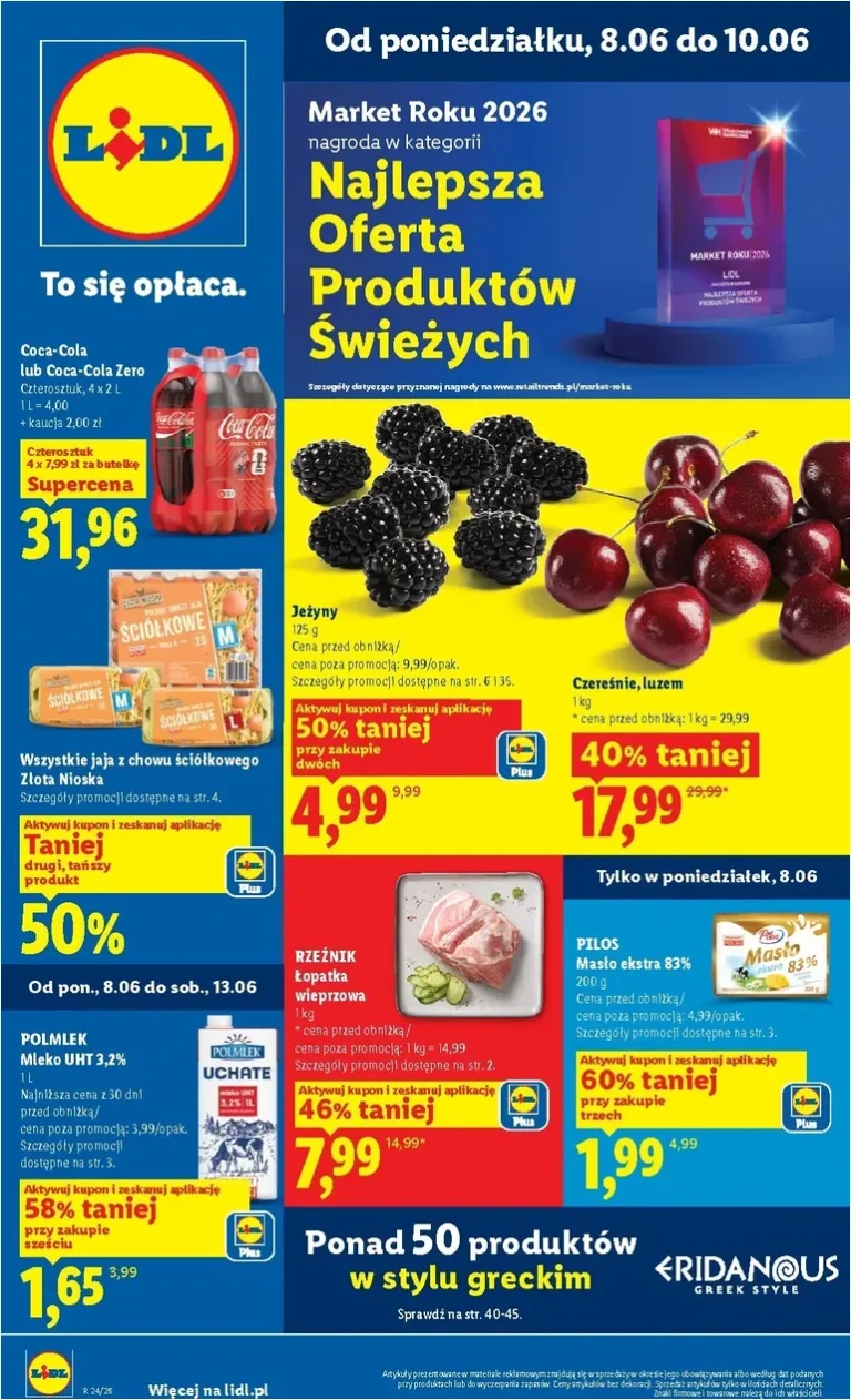 Lidl gazetka od 08.06.2026 - strona 1