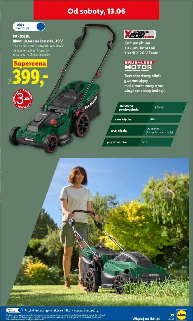 Lidl – Katalog ważny od 8.06 gazetka od 08.06.2026 - strona 47