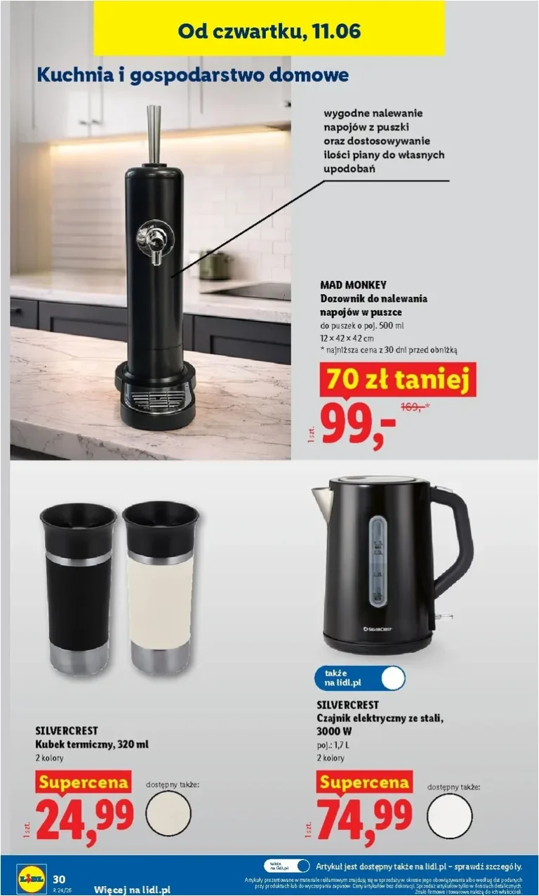 Najnowsza gazetka Lidl – Katalog Okazji ważna od 08.06.2026 ⭐ - strona 34