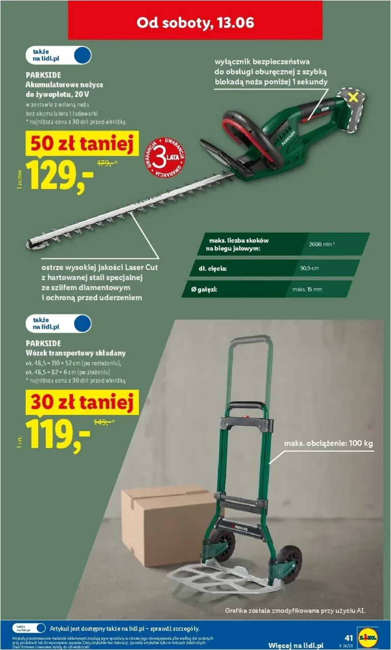 Najnowsza gazetka Lidl – Katalog Okazji ważna od 08.06.2026 ⭐ - strona 45